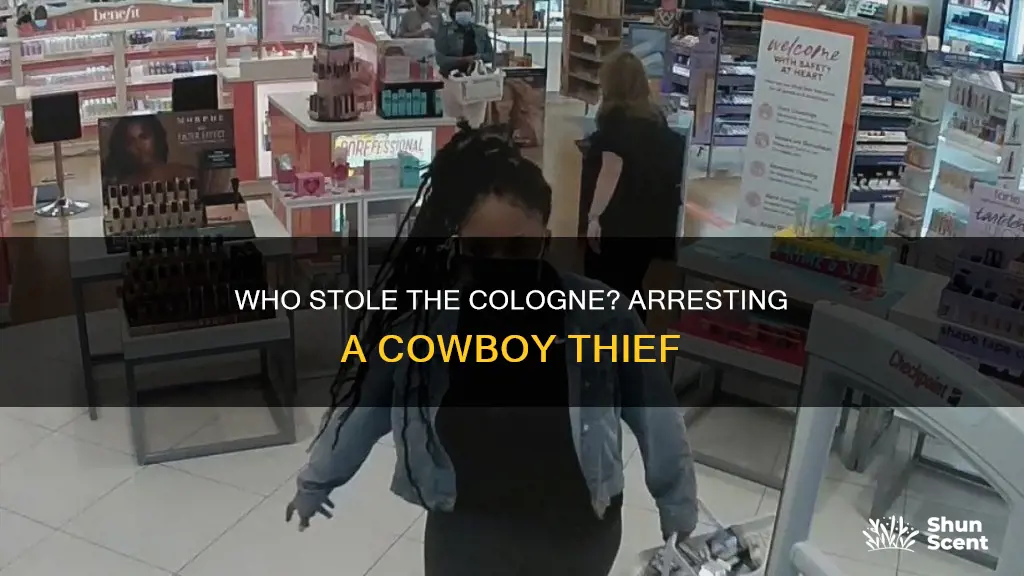 which cowboy got arrested for stealing cologne