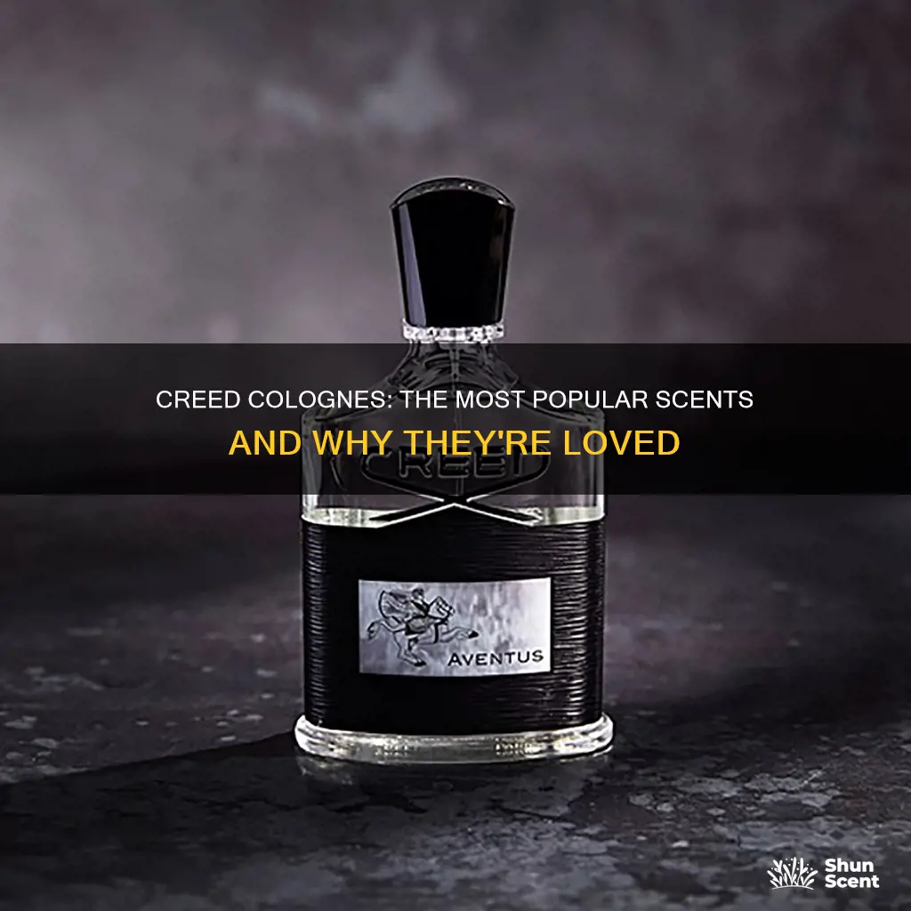 which creed cologne is the most popular