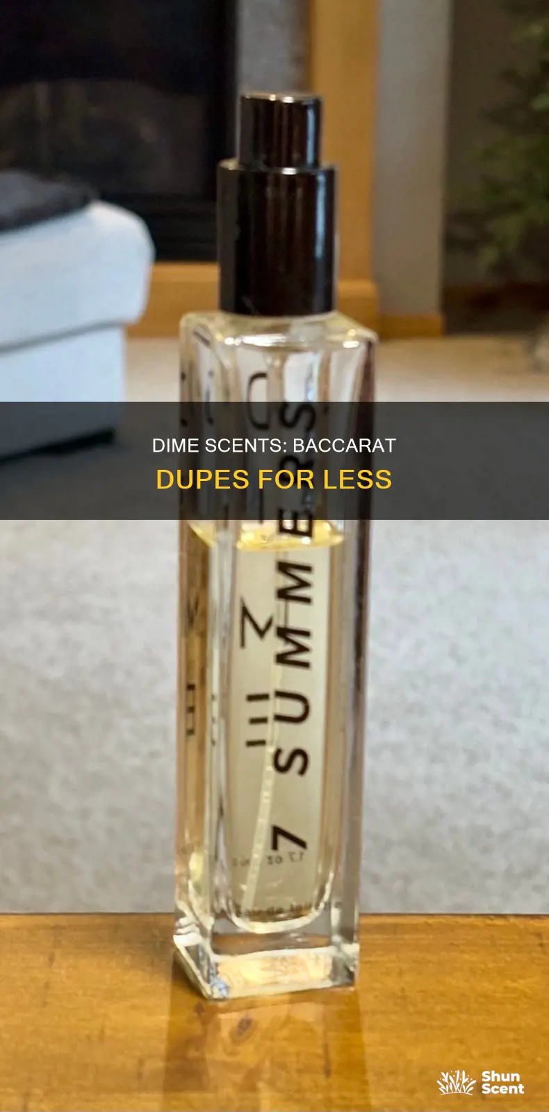 which dime perfume smells like baccarat