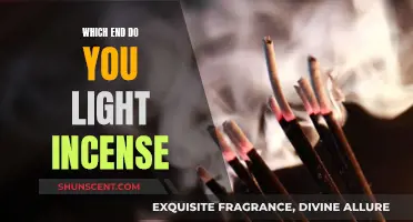 Lighting Incense: Which End to Ignite?