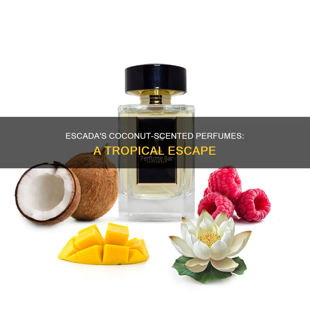 which escada perfume smells like coconut