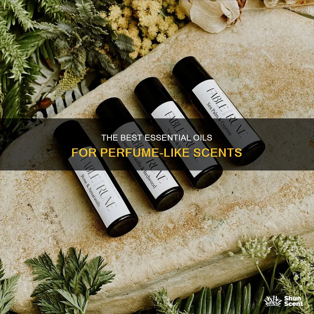 which essential oil smells like perfume