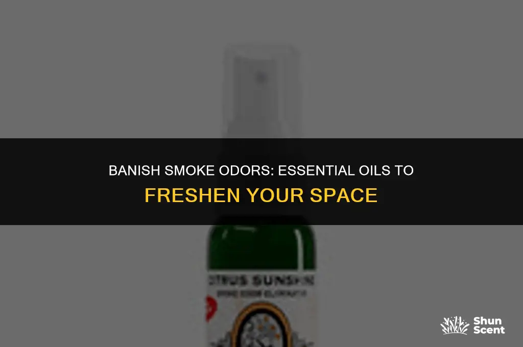 which essential oils get rid of smoke odors