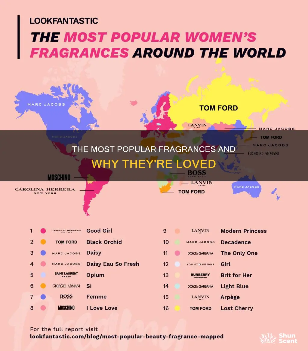 which fragrance is the most popular