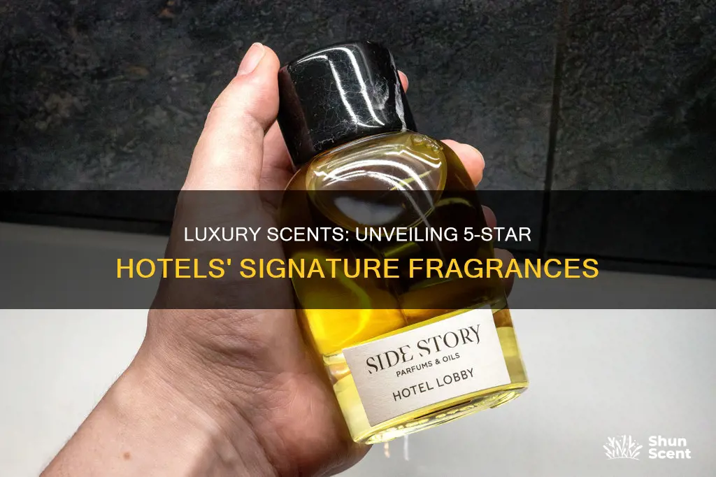 which fragrance is used in 5 star hotels