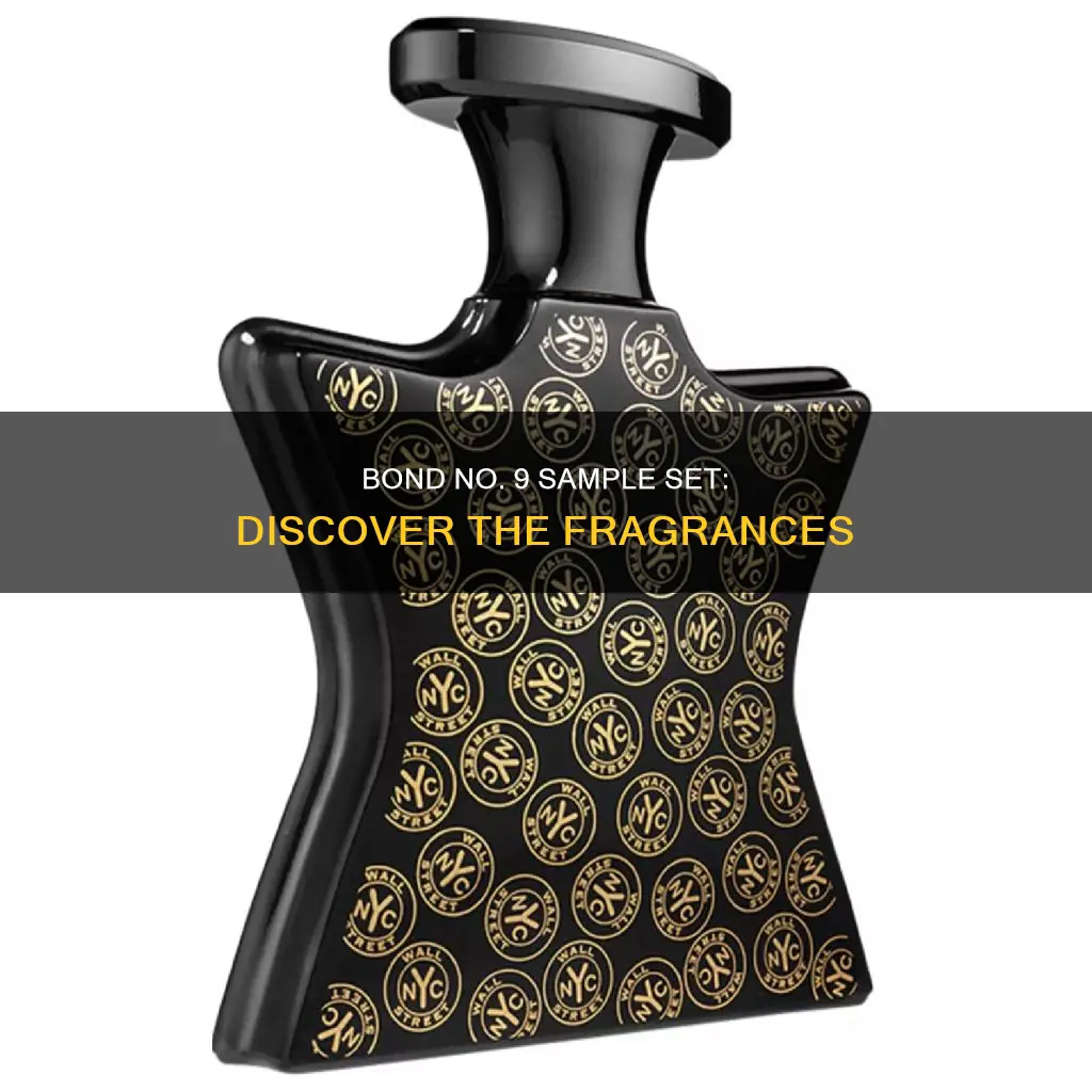 which fragrances are in the bond number 9 sample set