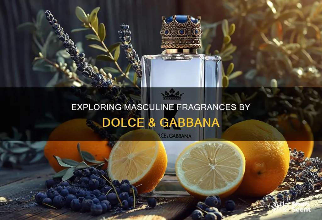 which fragrances from dolce gabana collection are for men
