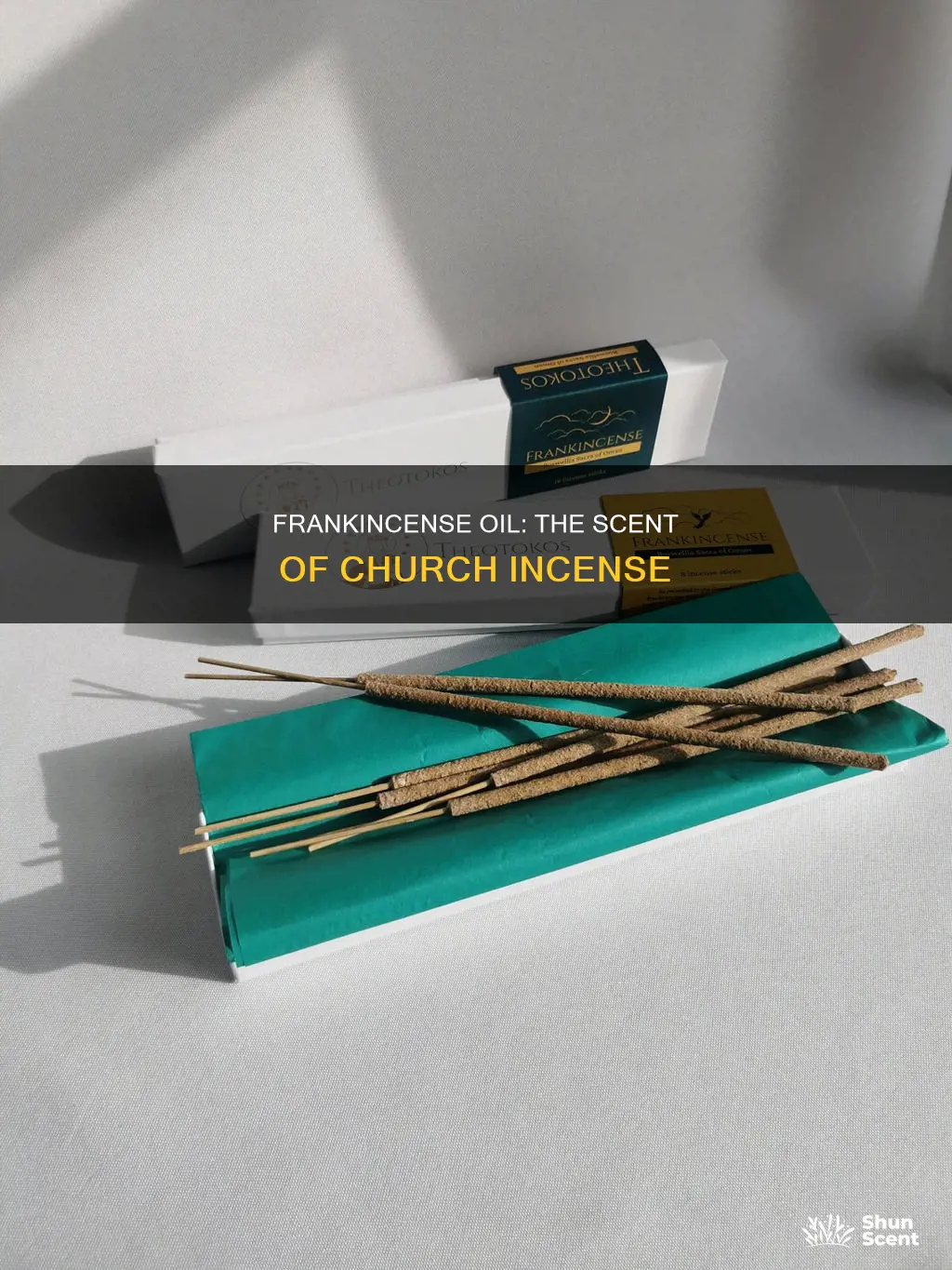 which frankincense oil is smells like church incense