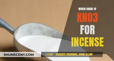 KnO3 Grade for Incense: What's Best?