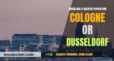 The Population Face-Off: Cologne vs. Düsseldorf