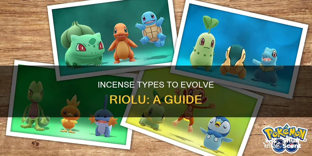 which incense do you need for riolu