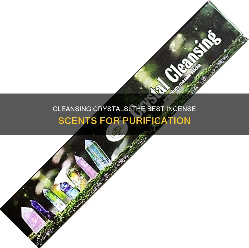 which incense is best for cleansing crystals