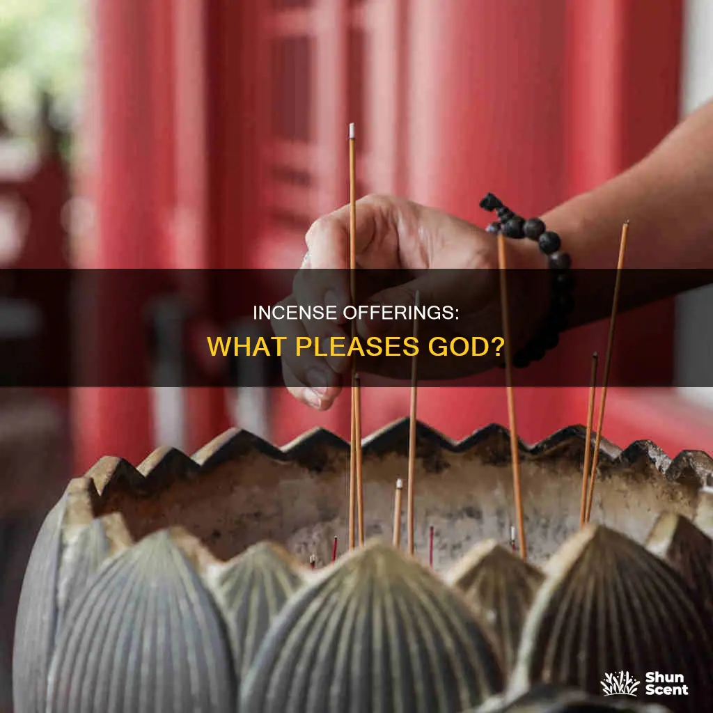 which incense is pleasing to god