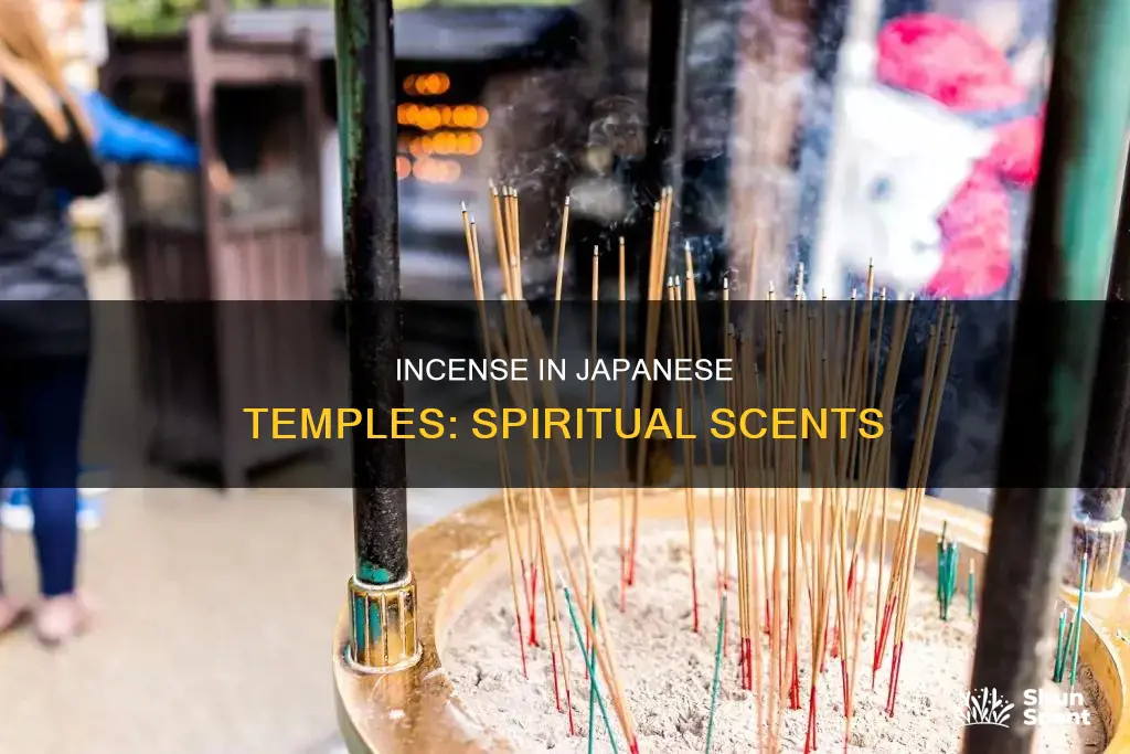 which incense is used in japan temples
