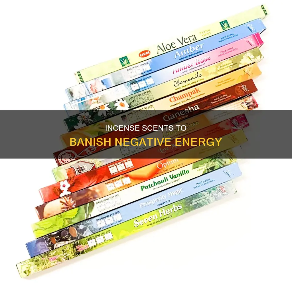 which incense repel negative energy