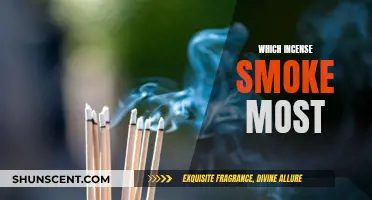 Incense Varieties: Which Ones Produce the Most Smoke?