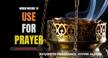 Incense for Prayer: Choosing the Right Scents