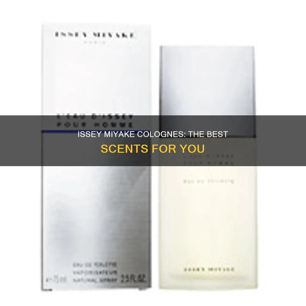 which issey miyake cologne is the best