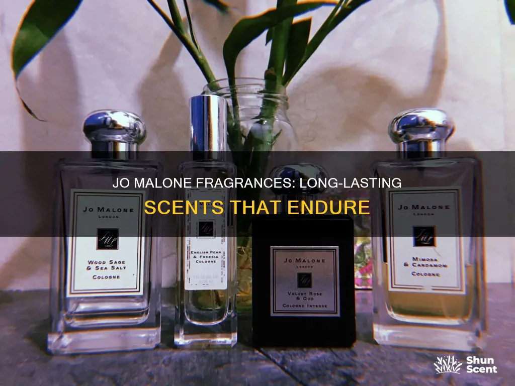 which jo malone fragrance lasts the longest