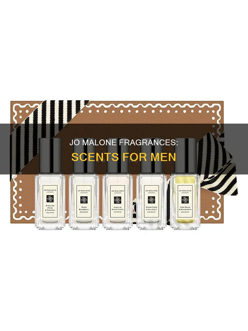 which jo malone fragrances are for men