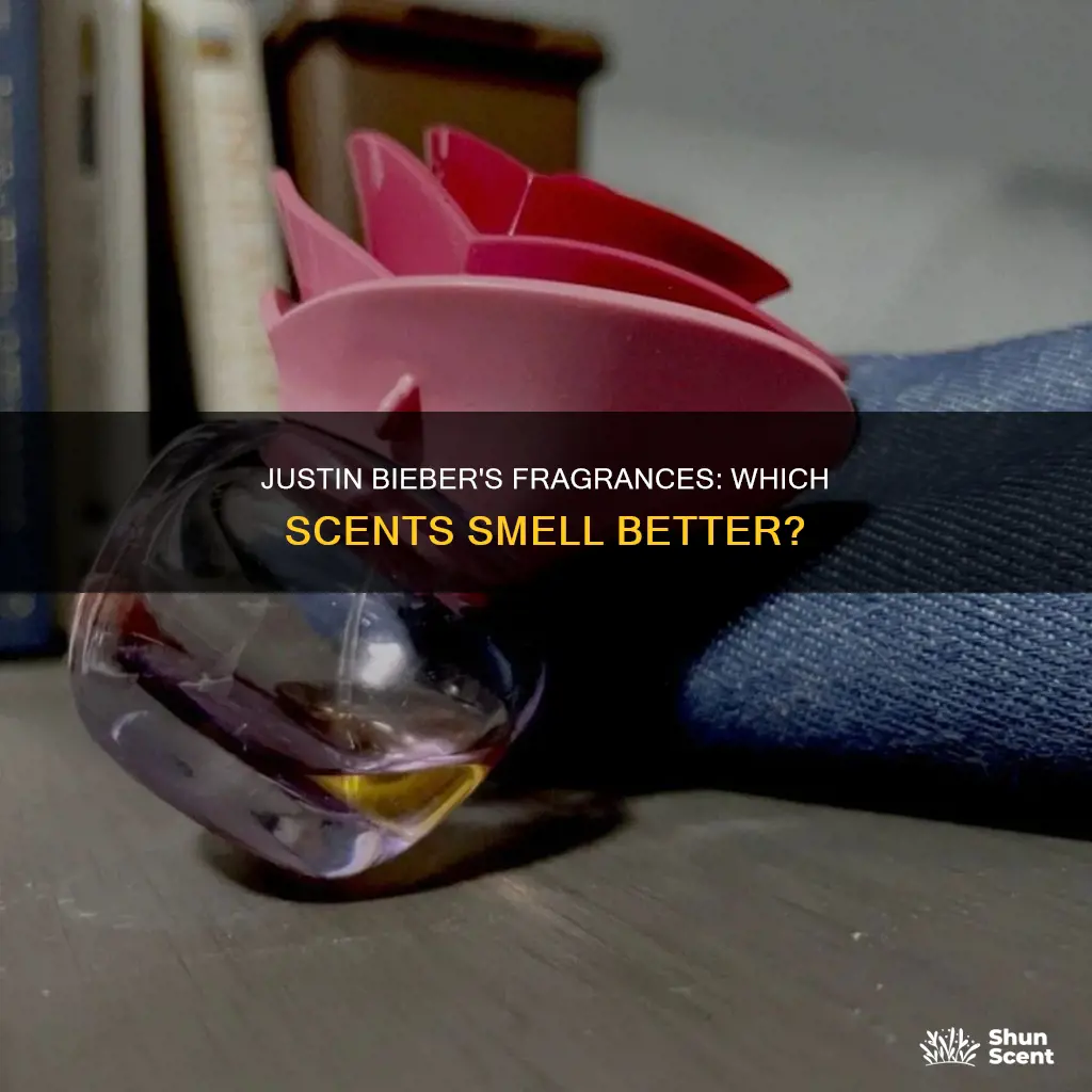 which justin bieber perfume smells better