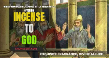 The Arrogant King's Incense Offering Leads to Leprosy