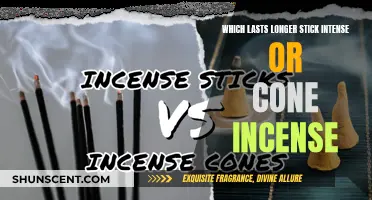 Stick Incense or Cone: Which Burns Longer?