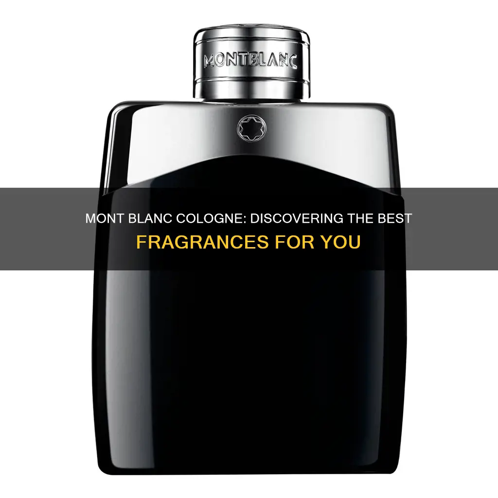 which mont blanc cologne is the best