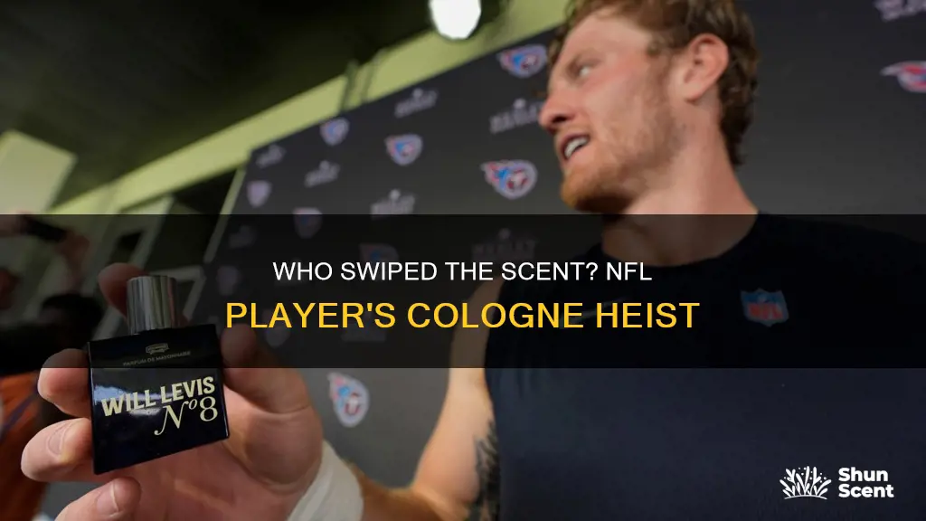 which nfl player stole cologne