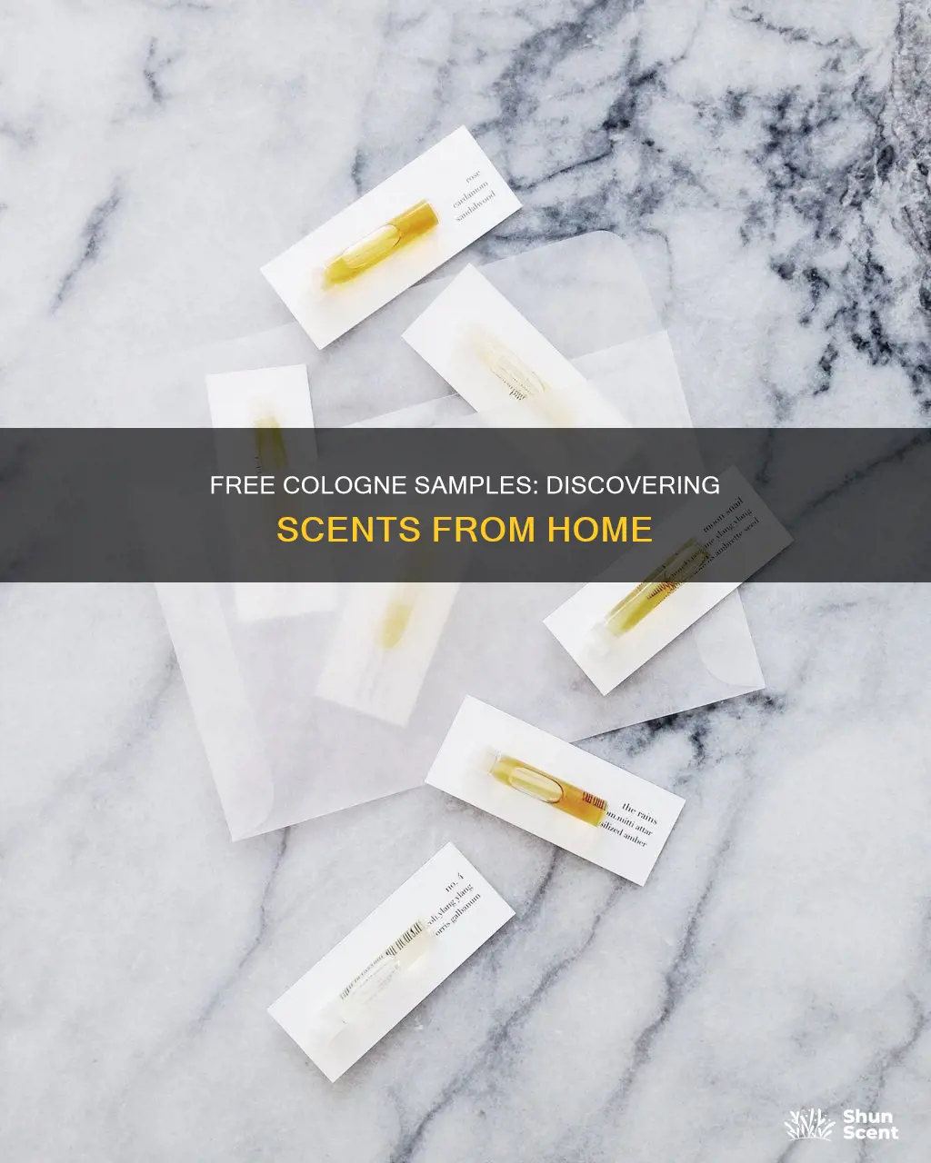 which perfume houses give free cologne samples by mail