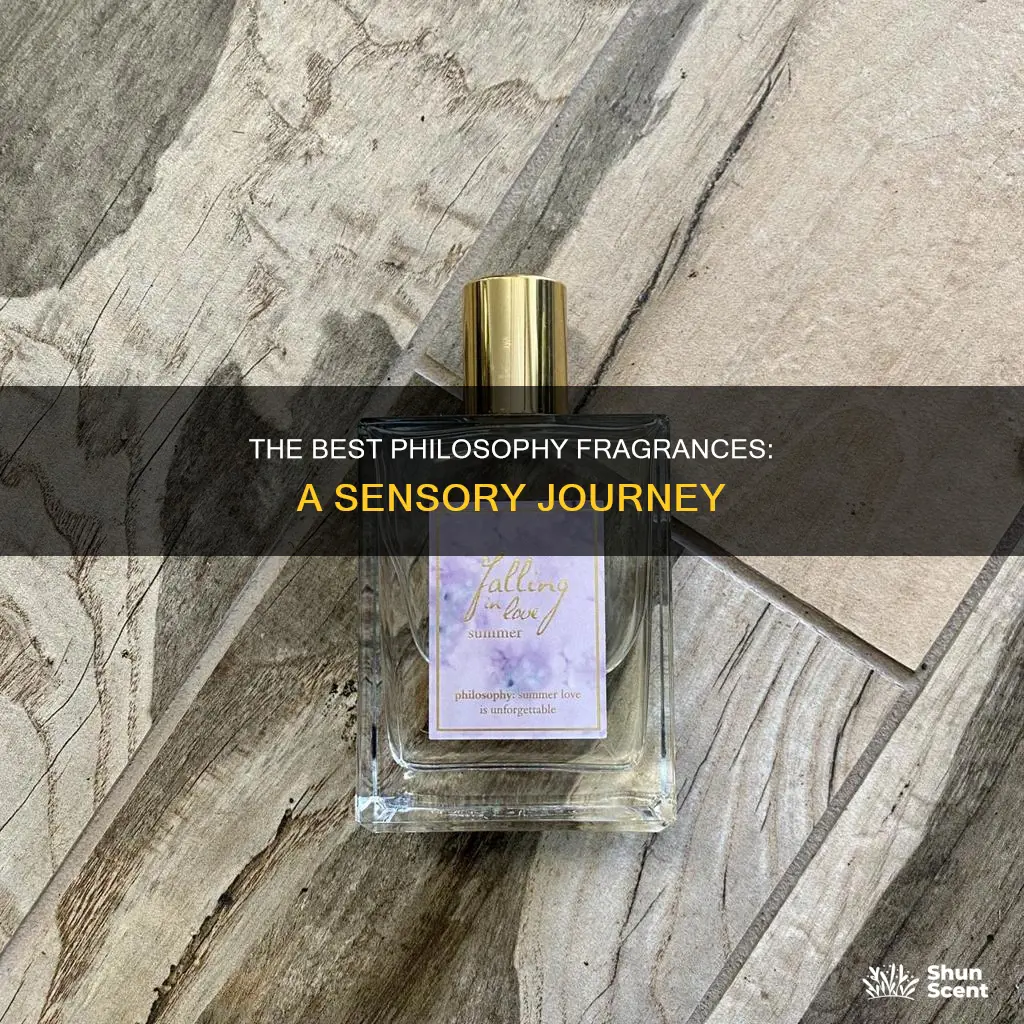 which philosophy fragrance smells the best