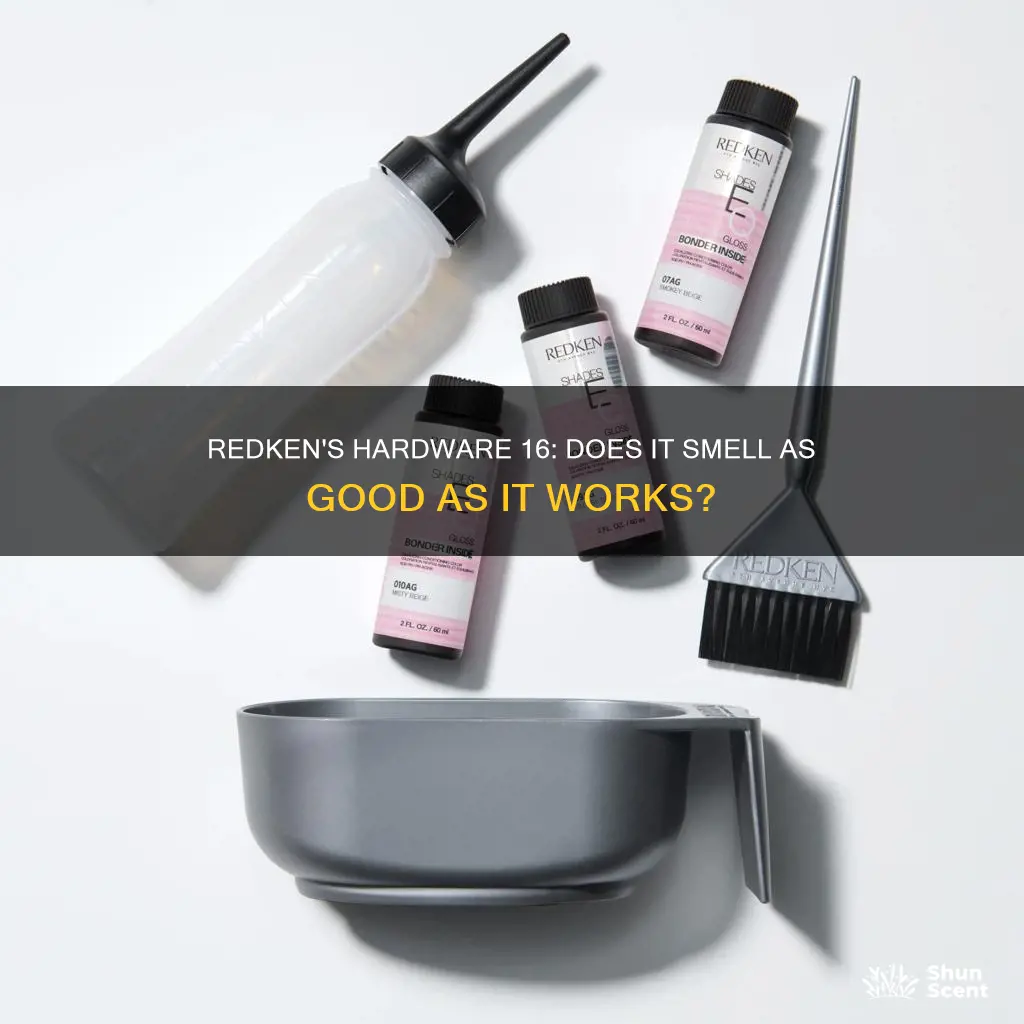 which redken hardware 16 has a good fragrance