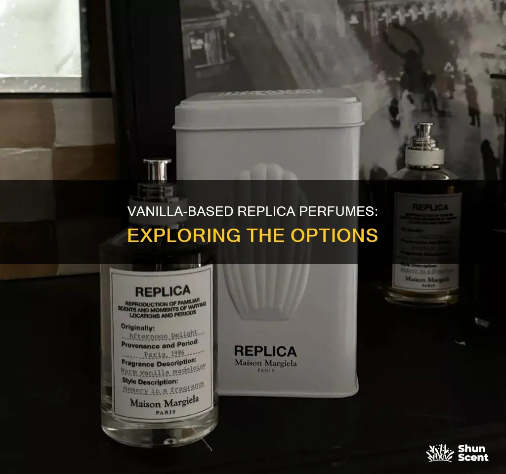 which replica perfume smells like vanilla
