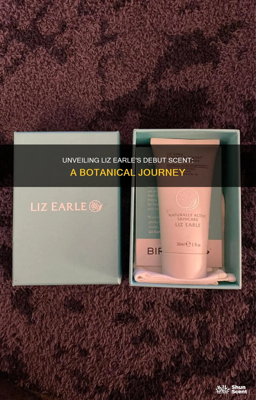 which was the first liz earle fragrance