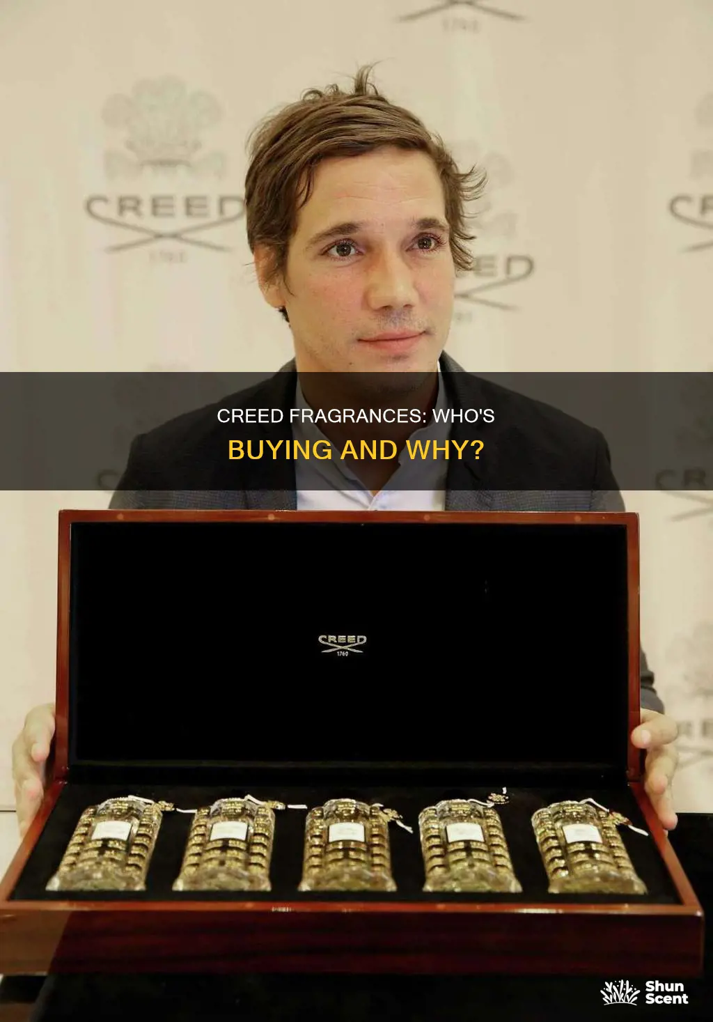 who bought creed fragrances