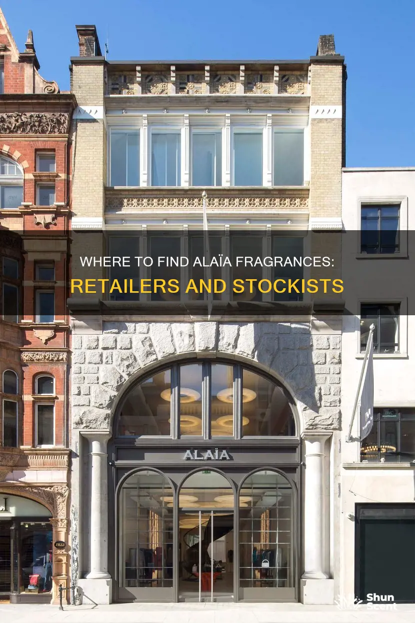 who carries alaia fragrances