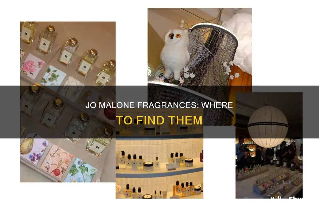 who carries jo malone fragrances