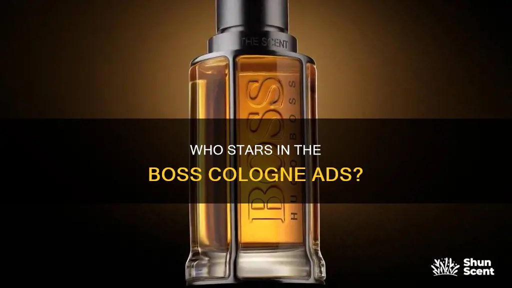 who does the boss cologne commercial