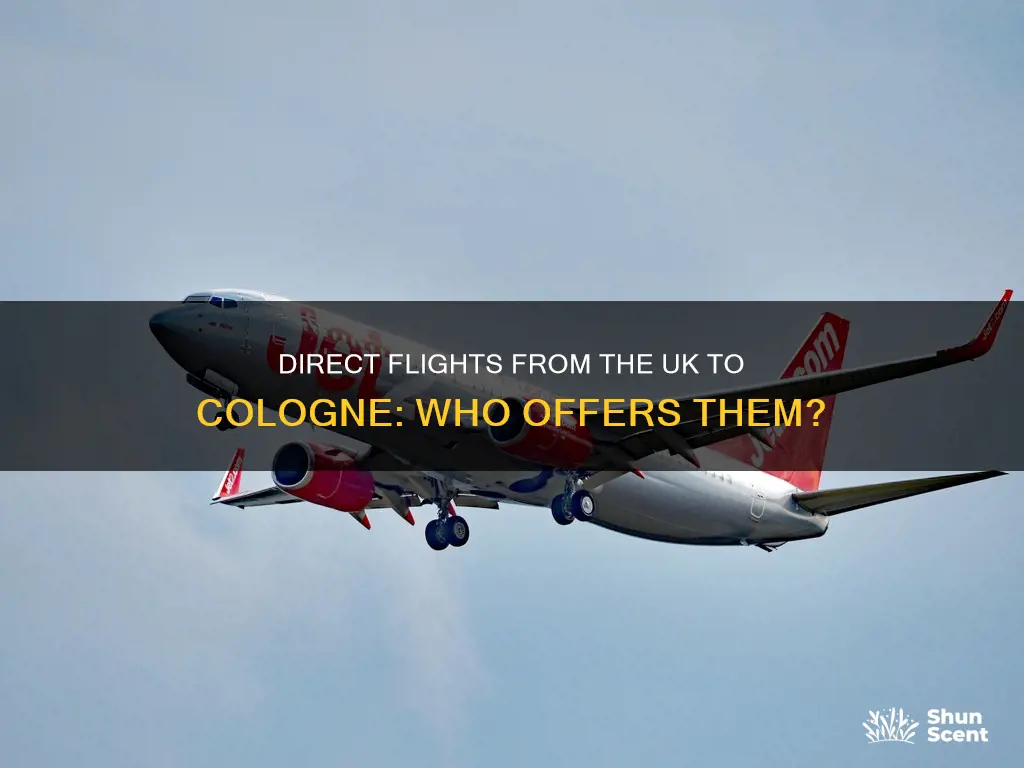 who flies direct to cologne from uk