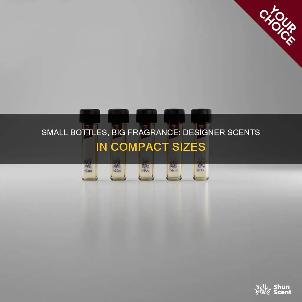 who has sale small bottles of designer fragrances