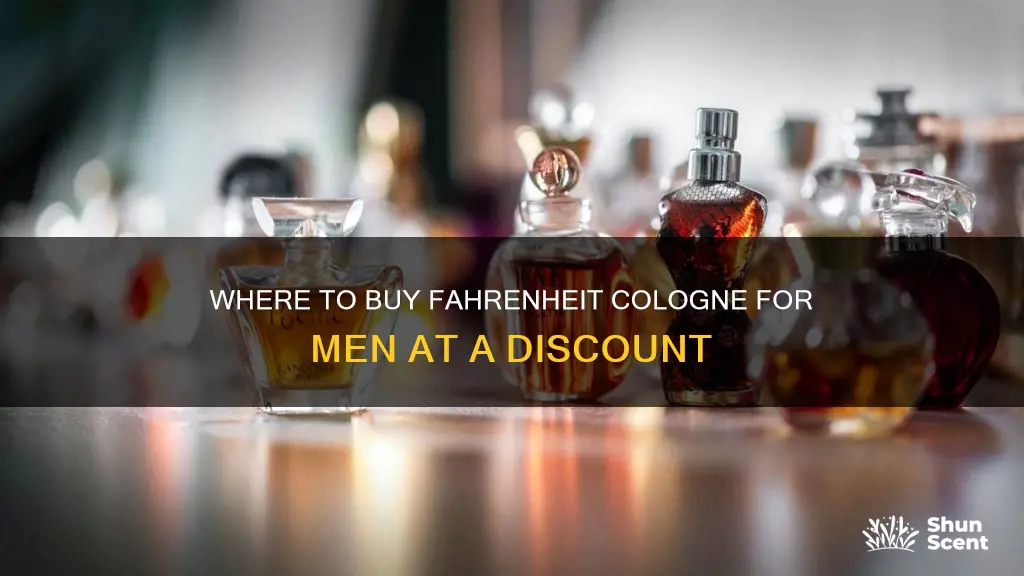 who has the best price on mens fahrenheit cologne