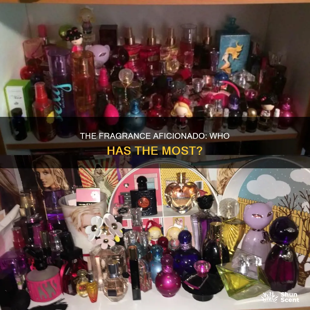 who has the biggest fragrance collection
