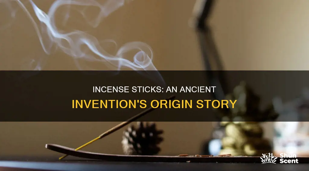 who invented incense sticks