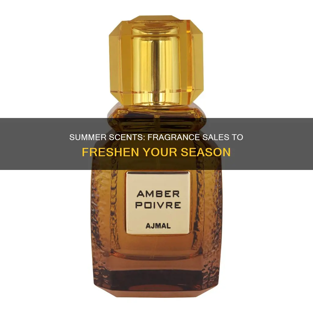 who is having a fragrance or perfume sale