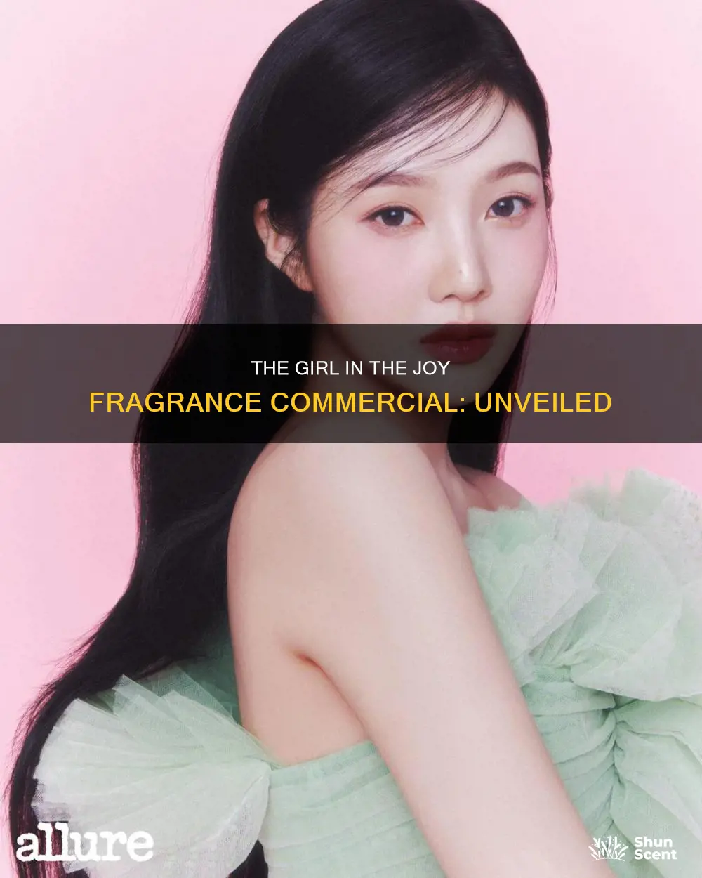 who is the girl in the newest joy fragrance commercial