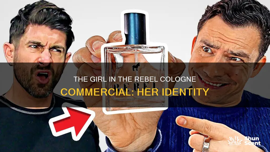 who is the girl in the rebel cologne commercial