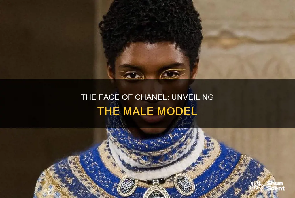 who is the male model for chanel mens cologne