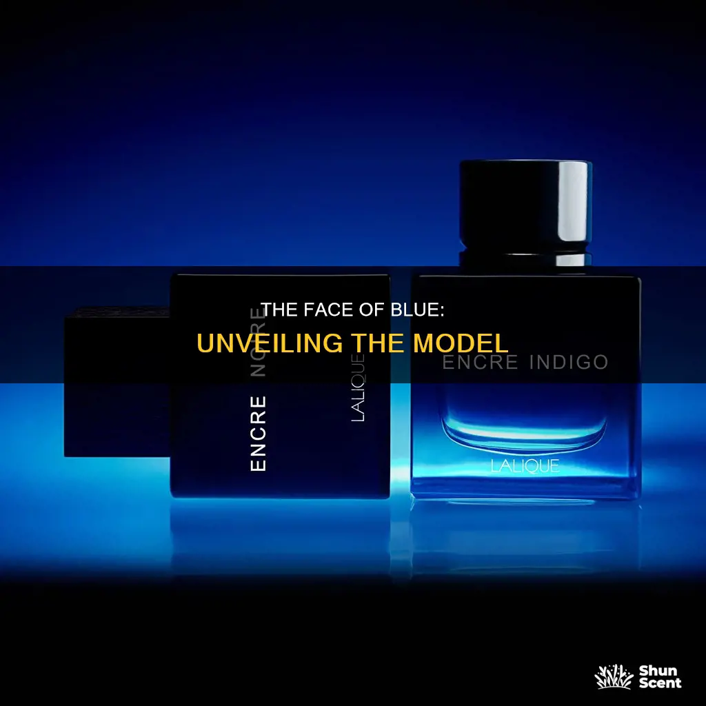 who is the model in the blue fragrance commercial