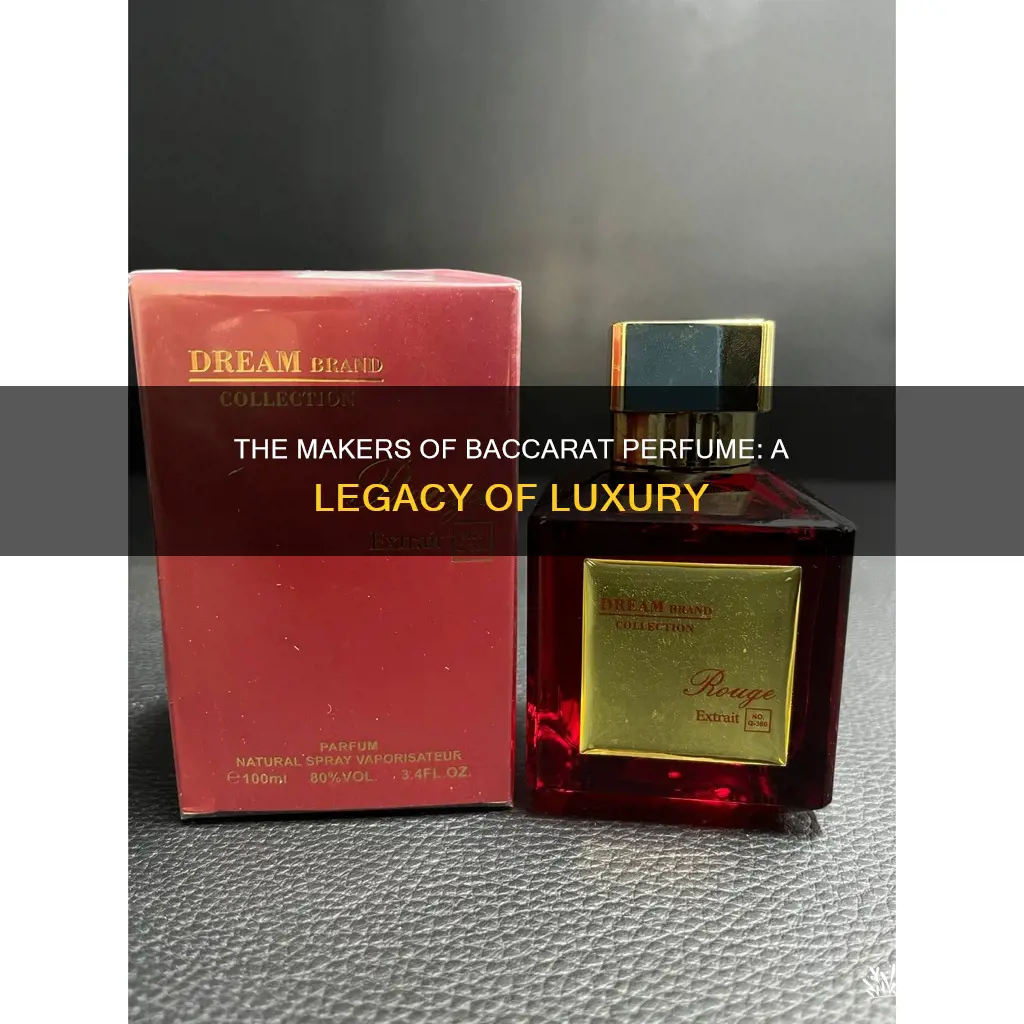 who makes baccarat perfume