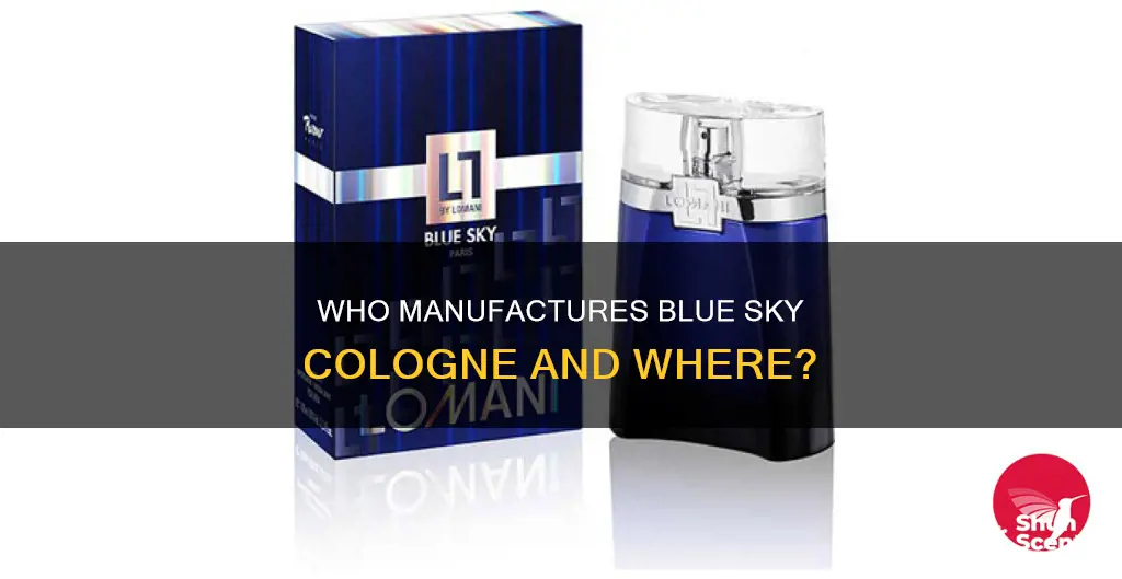 who makes blue sky cologne